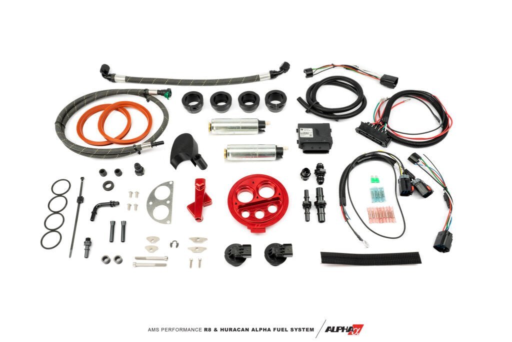 AMS Performance R8/Huracan Alpha Fuel System – Twin Pump Kit - Vital Motorsports Center