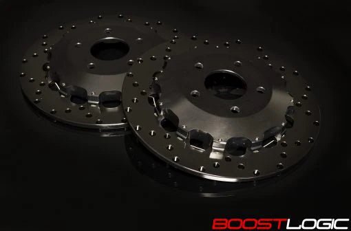 Boost Logic Lightweight Drag Racing Brake Kit Nissan R35 GTR 09+ - Vital Motorsports Center