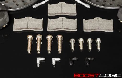 Boost Logic Lightweight Drag Racing Brake Kit Nissan R35 GTR 09+ - Vital Motorsports Center