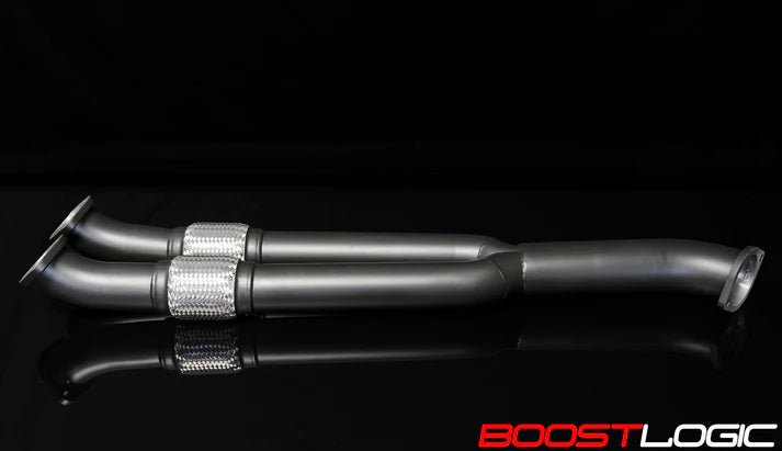 Boost Logic Midpipe (Y - Pipe) Nissan R35 GTR 09+ (Coated) - Vital Motorsports Center
