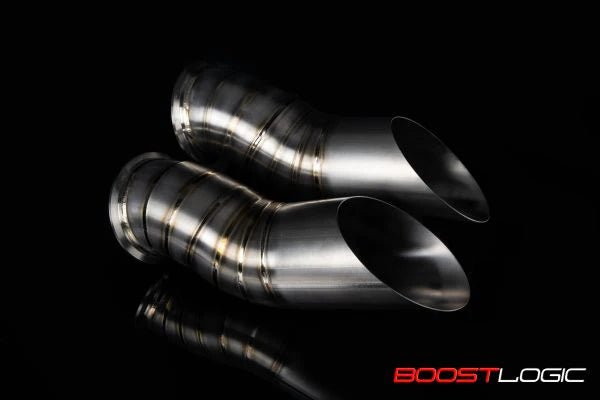 Boost Logic Titanium 4” Dump Tubes for BL 4” Downpipes - Vital Motorsports Center
