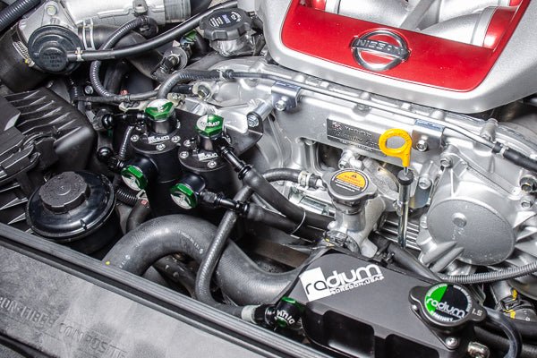 Radium Nissan R35 GTR Catch Can Kits - Vital Motorsports Center