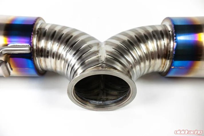 VR Performance Nissan R35 GTR Titanium 102mm Exhaust System - Vital Motorsports Center