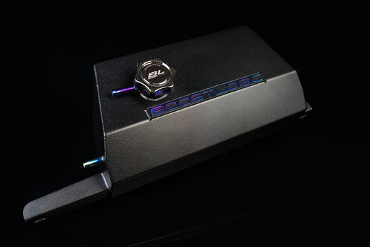 Boost Logic Titanium Coolant Reservoir for R35 GTR (Noir Edition)