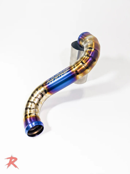 Rampage Titanium Upper Radiator Line – R35 GT-R