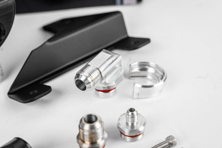 A90/A91 Billet Catch Can Kit w/ Fittings and Bracket - Vital Motorsports Center