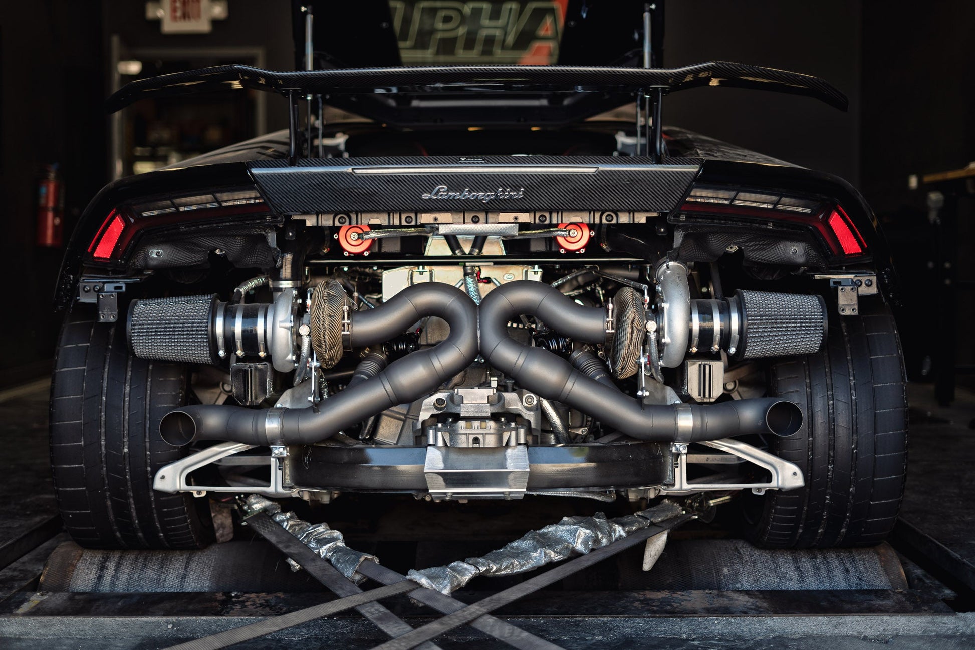 AMS Performance Lamborghini Huracan ALPHA Twin Turbo Kit - Vital Motorsports Center