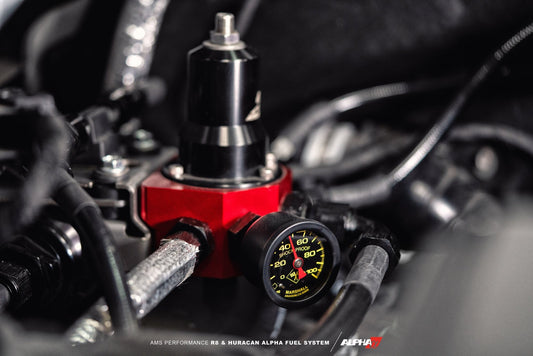 AMS Performance R8/Huracan Alpha Fuel System – Fuel Pressure Regulator + Fuel Line Kit - Vital Motorsports Center
