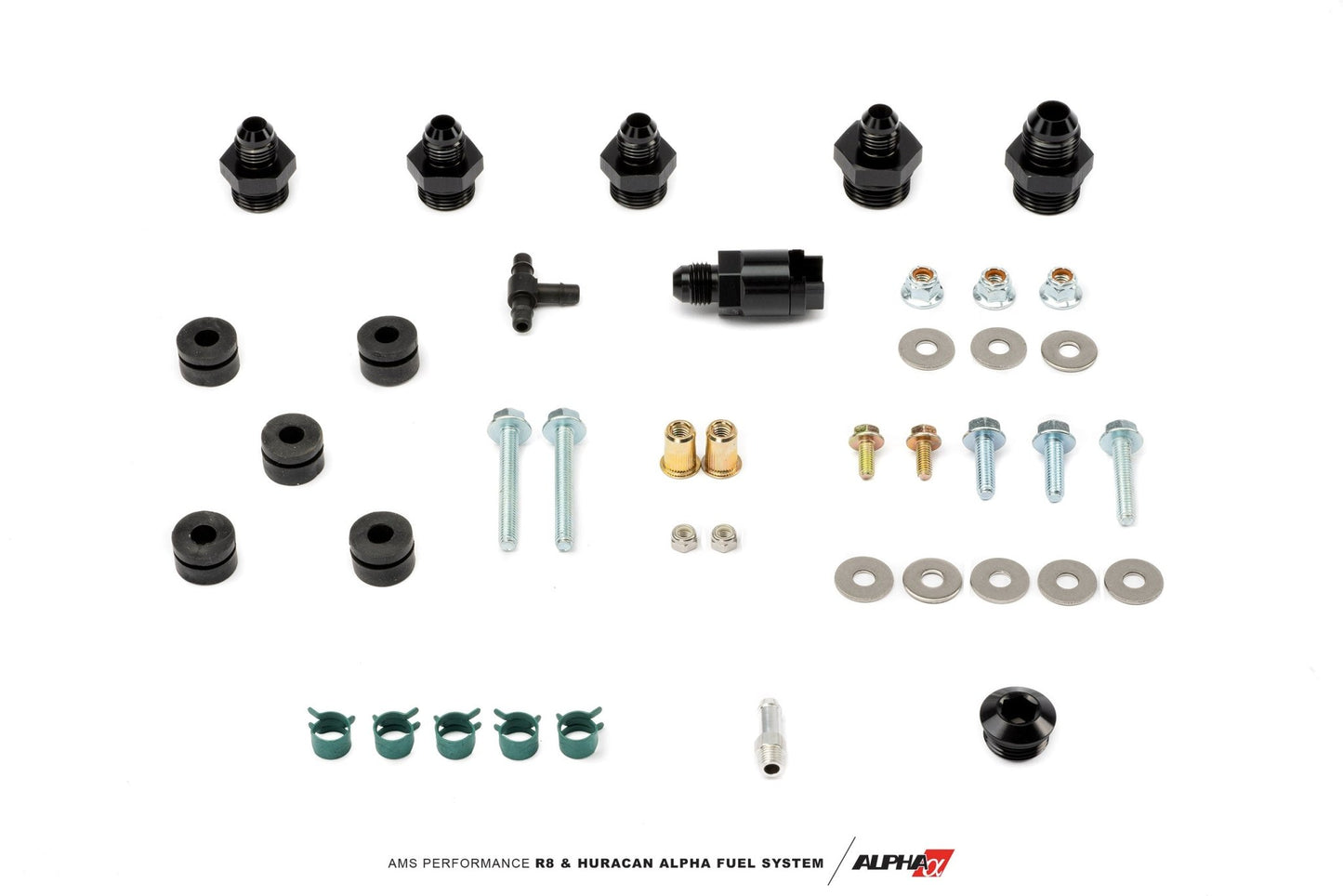 AMS Performance R8/Huracan Alpha Fuel System – Fuel Pressure Regulator + Fuel Line Kit - Vital Motorsports Center