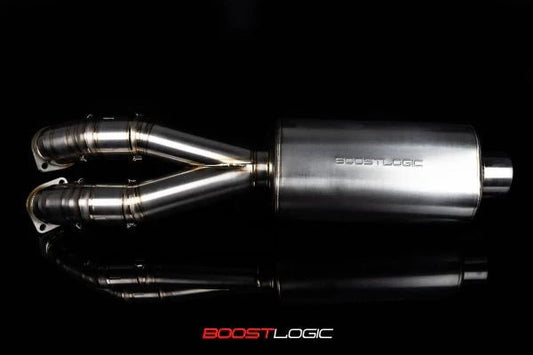 Boost Logic 4″ Exhaust Resonated Midpipe - Vital Motorsports Center