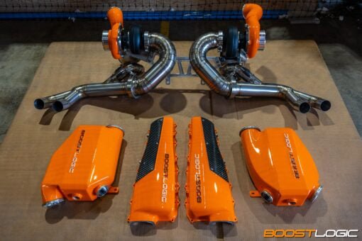 Boost Logic Audi R8/Lamborghini Huracan Billet and Carbon Fiber Intake Manifold - Vital Motorsports Center