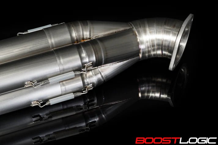 Boost Logic Formula Series Quadzilla Titanium Midpipe Nissan R35 GTR 09+ - Vital Motorsports Center