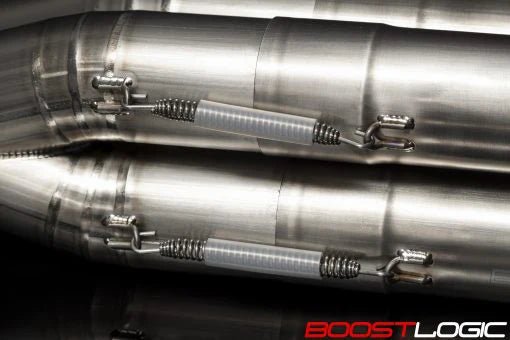Boost Logic Formula Series Quadzilla Titanium Midpipe Nissan R35 GTR 09+ - Vital Motorsports Center