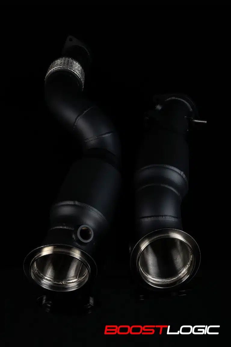 Boost Logic G80 / G82 M3 / M4 Downpipes With 200 Cell Catalytic Converters - Vital Motorsports Center