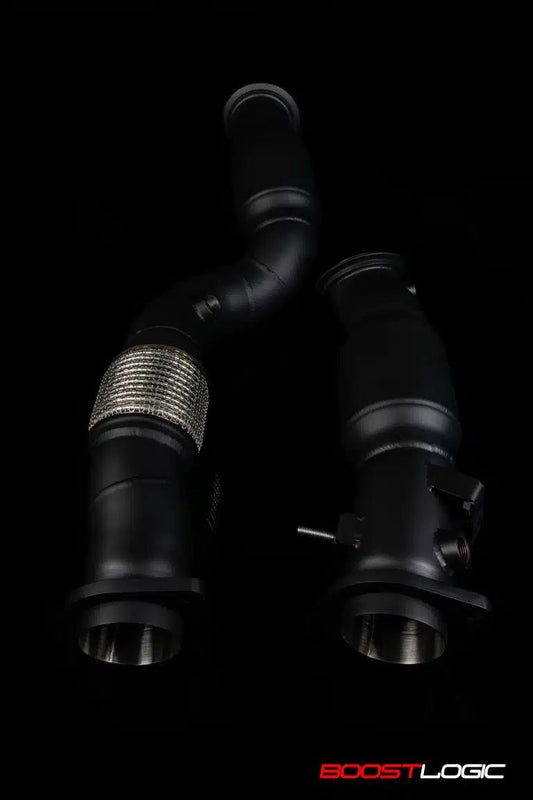 Boost Logic G80 / G82 M3 / M4 Downpipes With 200 Cell Catalytic Converters - Vital Motorsports Center