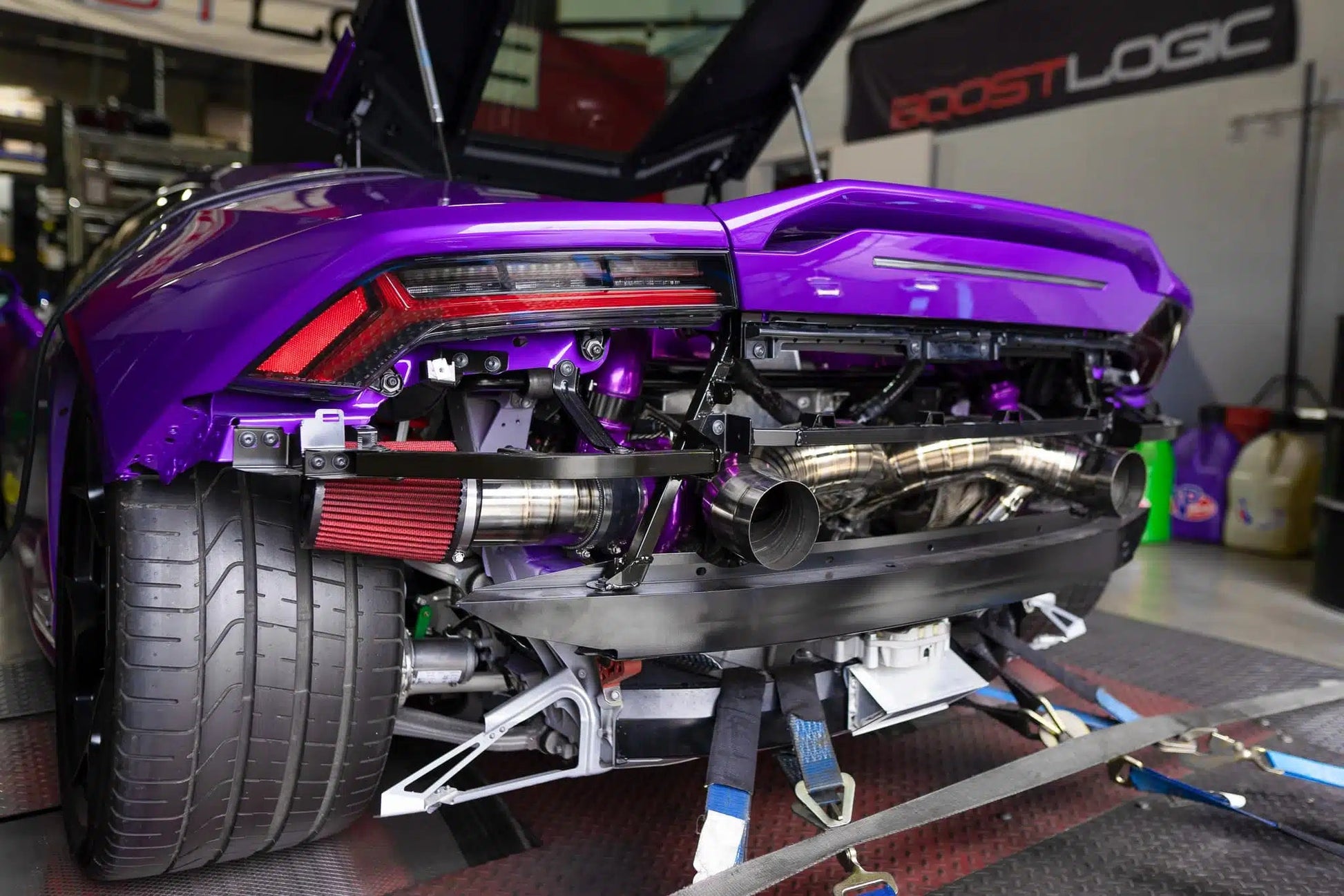 Boost Logic Lamborghini Performante/EVO/STO/Sterrato Twin Turbo Kit - Vital Motorsports Center