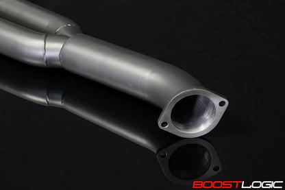 Boost Logic Midpipe (Y - Pipe) Nissan R35 GTR 09+ (Coated) - Vital Motorsports Center