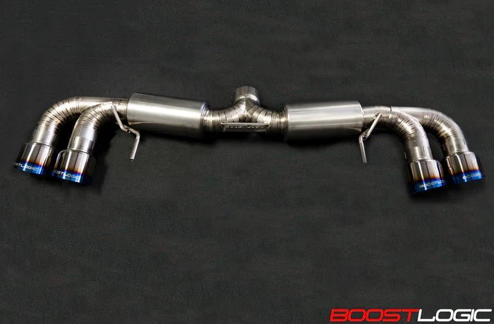 Boost Logic R35 4″ Titanium Exhaust Nissan R35 GTR 09+ - Vital Motorsports Center