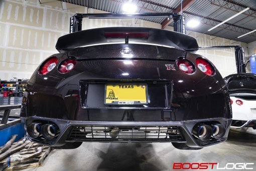 Boost Logic R35 4″ Titanium Exhaust Nissan R35 GTR 09+ - Vital Motorsports Center