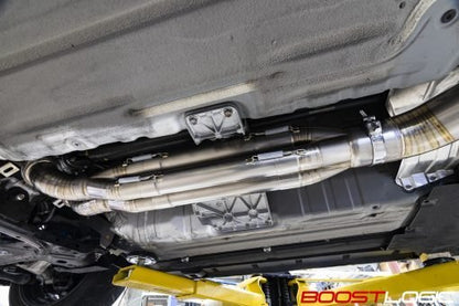 Boost Logic R35 4″ Titanium Exhaust Nissan R35 GTR 09+ - Vital Motorsports Center
