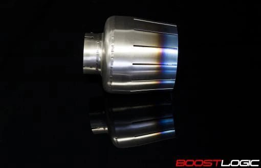 Boost Logic R35 F16 Titanium Exhaust Tip Set Nissan R35 GTR 09+ - Vital Motorsports Center