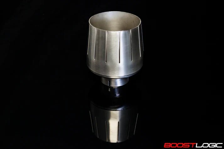 Boost Logic R35 F16 Titanium Exhaust Tip Set Nissan R35 GTR 09+ - Vital Motorsports Center