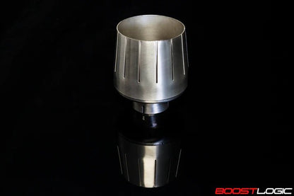 Boost Logic R35 F16 Titanium Exhaust Tip Set Nissan R35 GTR 09+ - Vital Motorsports Center