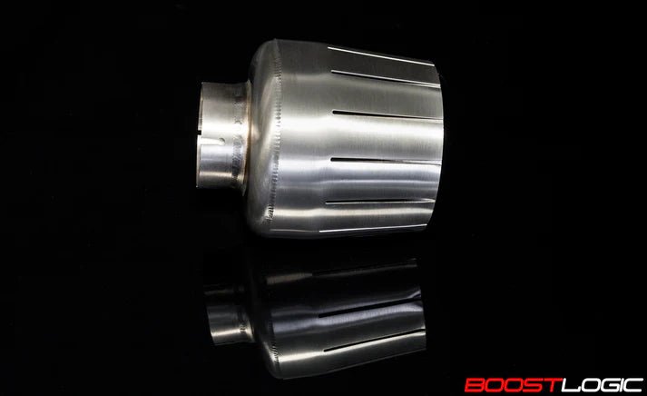 Boost Logic R35 F16 Titanium Exhaust Tip Set Nissan R35 GTR 09+ - Vital Motorsports Center