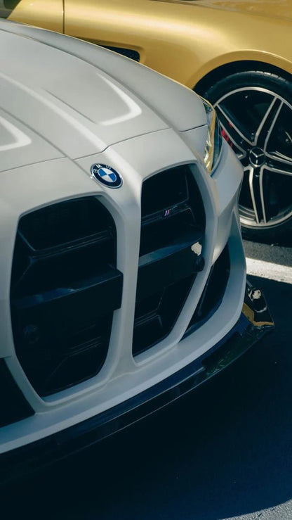 Dry Carbon Fiber CSL Style Front Grill - G80 M3 | G82/G83 M4 - Vital Motorsports Center