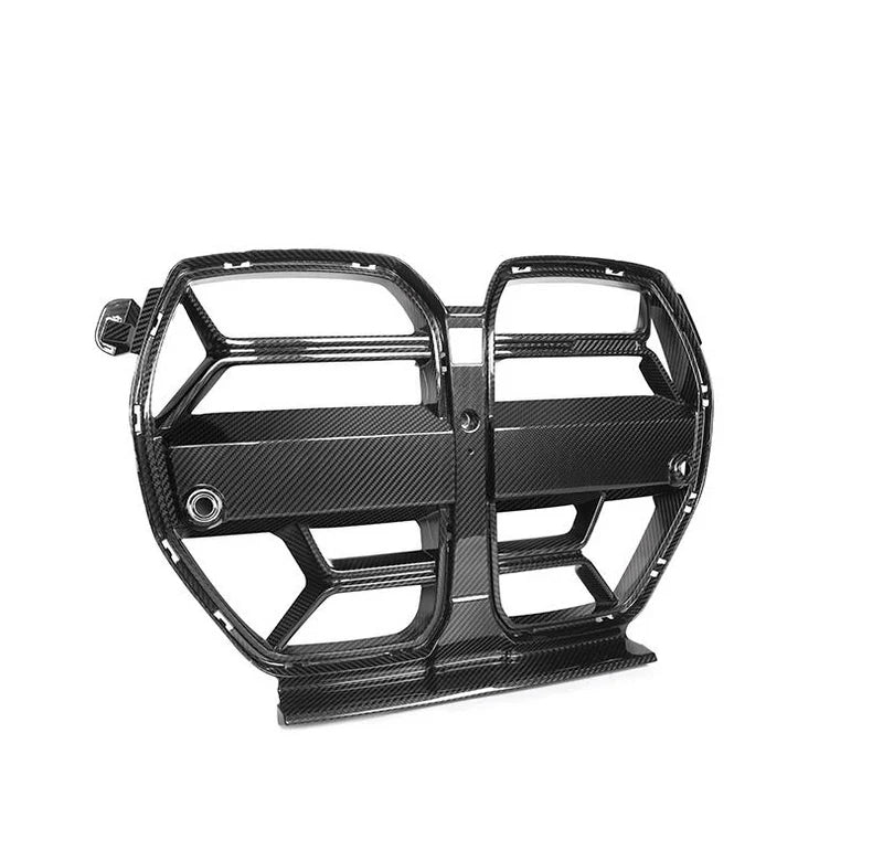 Dry Carbon Fiber CSL Style Front Grill - G80 M3 | G82/G83 M4 - Vital Motorsports Center