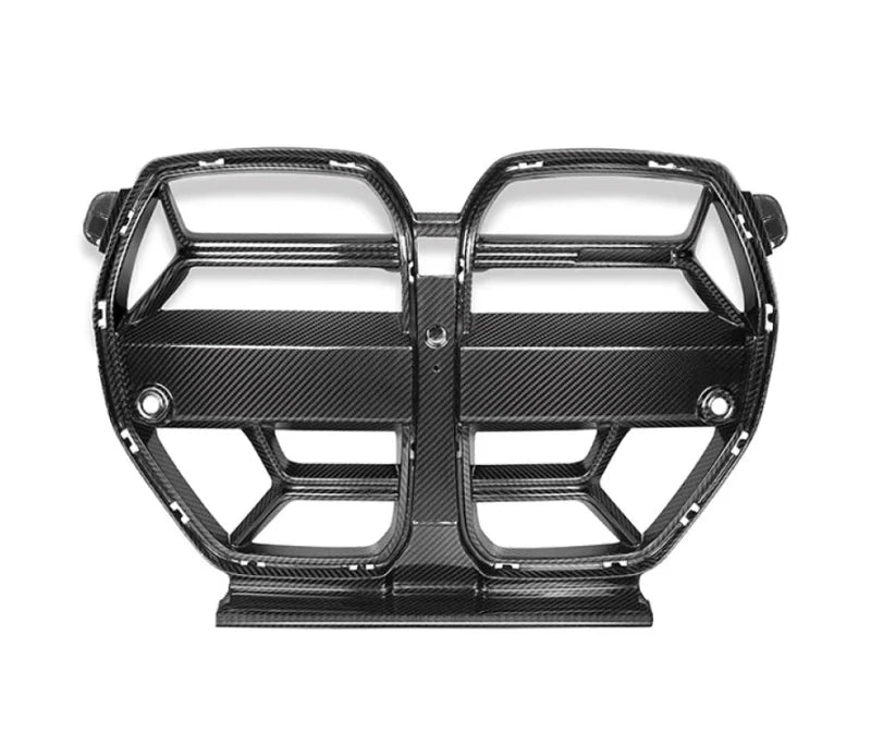 Dry Carbon Fiber CSL Style Front Grill - G80 M3 | G82/G83 M4 - Vital Motorsports Center