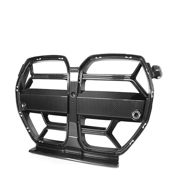 Dry Carbon Fiber CSL Style Front Grill - G80 M3 | G82/G83 M4 - Vital Motorsports Center