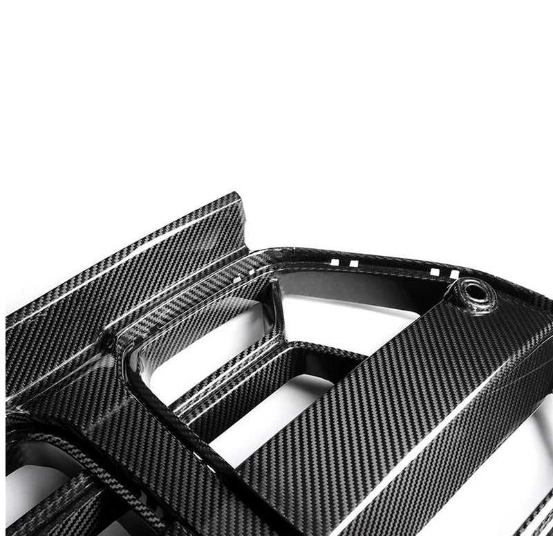 Dry Carbon Fiber CSL Style Front Grill - G80 M3 | G82/G83 M4 - Vital Motorsports Center