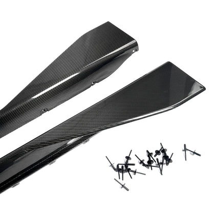 Dry Carbon Fiber M Performance Side Skirts - G80 M3 | G82/G83 M4 - Vital Motorsports Center