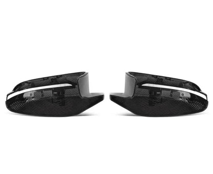 Dry Carbon Fiber Mirror Caps - G80 M3 | G82/G83 M4 - Vital Motorsports Center