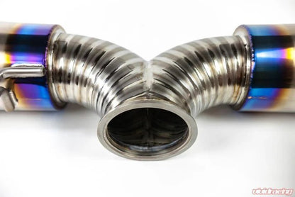 VR Performance Nissan R35 GTR Titanium 102mm Exhaust System - Vital Motorsports Center