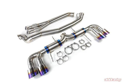 VR Performance Nissan R35 GTR Titanium 102mm Exhaust System - Vital Motorsports Center