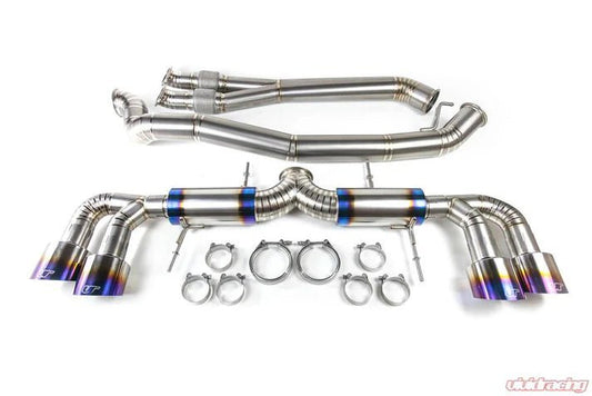 VR Performance Nissan R35 GTR Titanium 102mm Exhaust System - Vital Motorsports Center